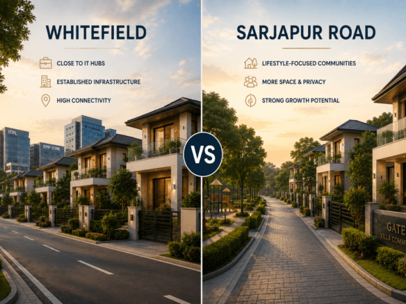 Whitefield vs Sarjapur Road Best Villa Location in 2026