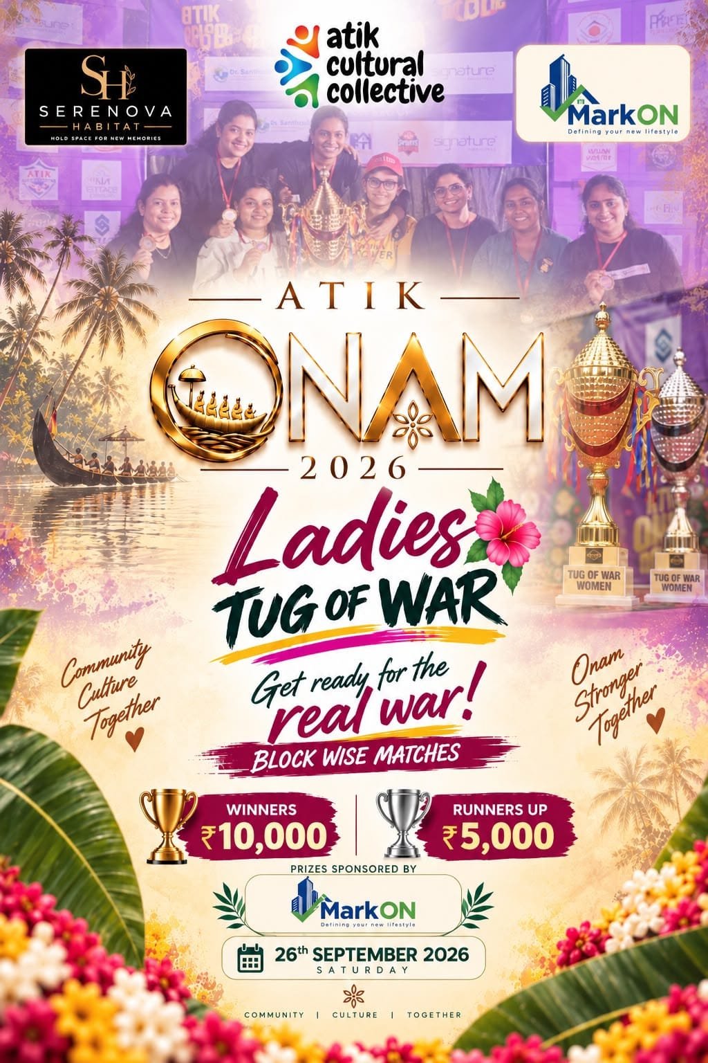ATIK Onam 2026 Ladies Tug of War